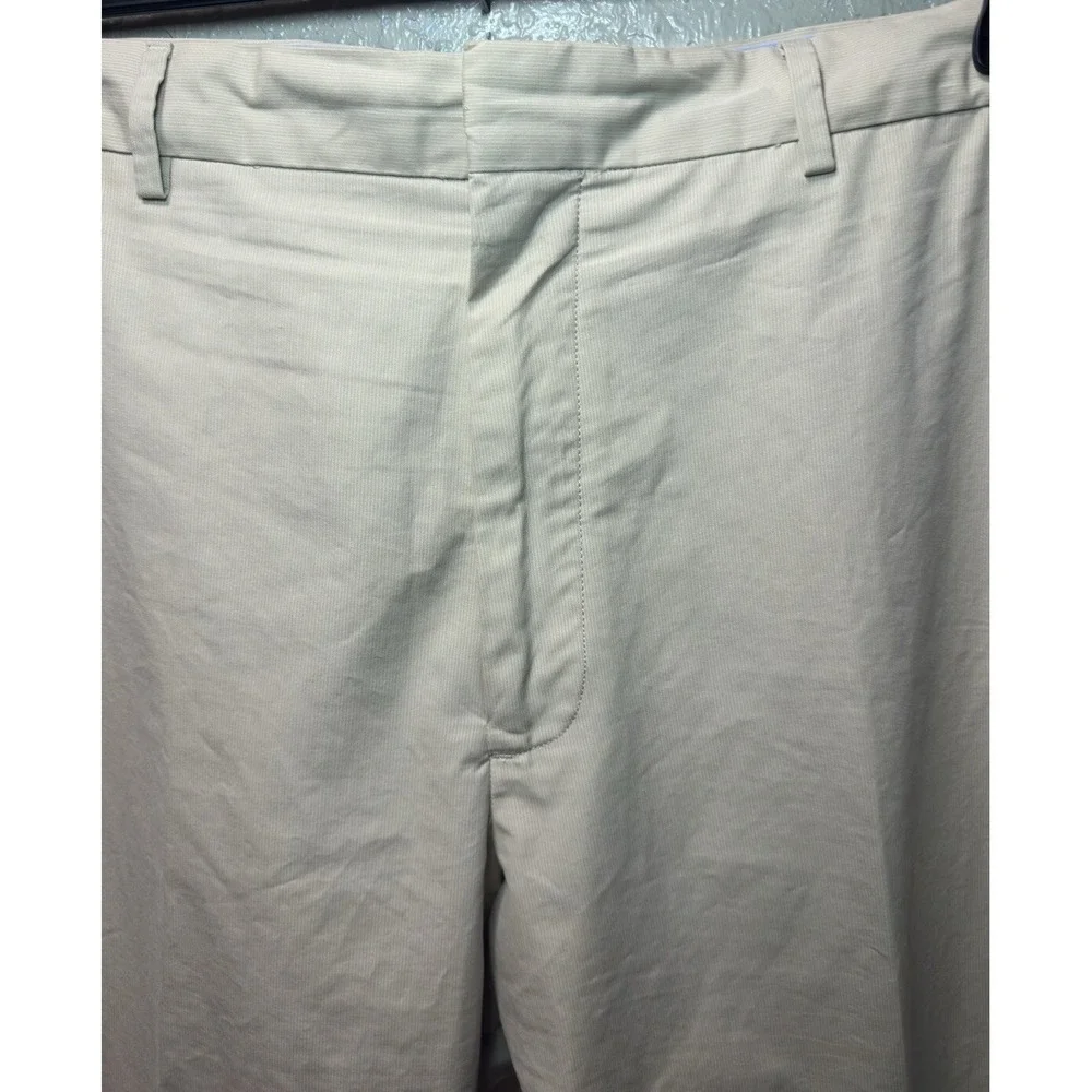 Banana Republic Men's Flat Front‎ Size 38 X 32 Light Khaki  #28 Cotton Preppy